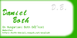 daniel both business card